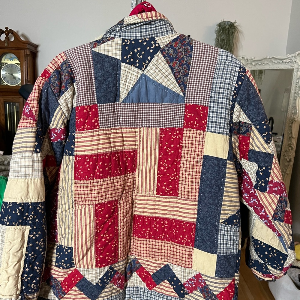 Patchwork Quilted Jacket - image 2